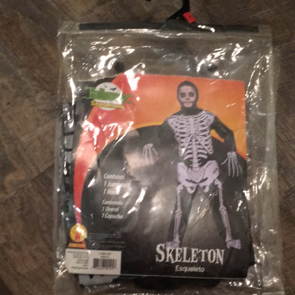 Boys skeleton costume